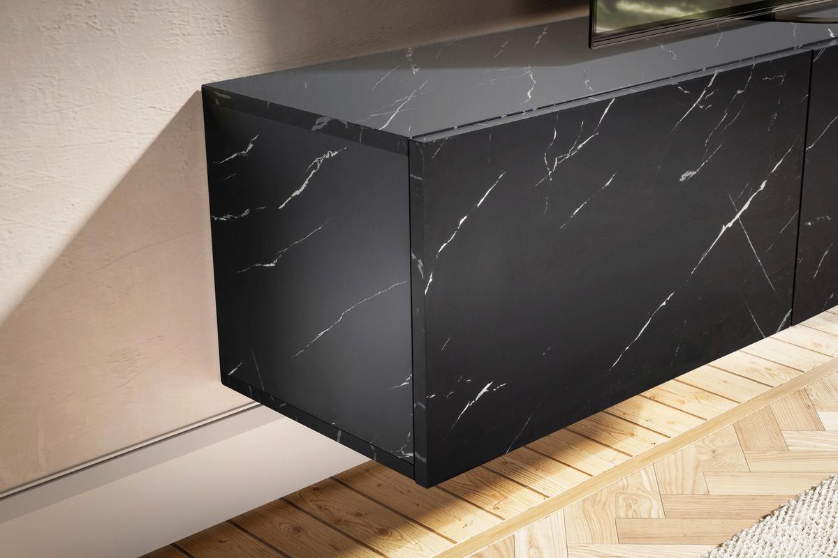 LOWBOARD WL6.865 - Schwarz, Design, Holzwerkstoff (160/30/30cm) - MID.YOU