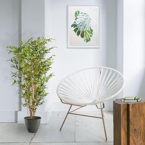 Bambus Benny, ca. 120cm - Schwarz/Grün, MODERN, Kunststoff (120cm) - P & B