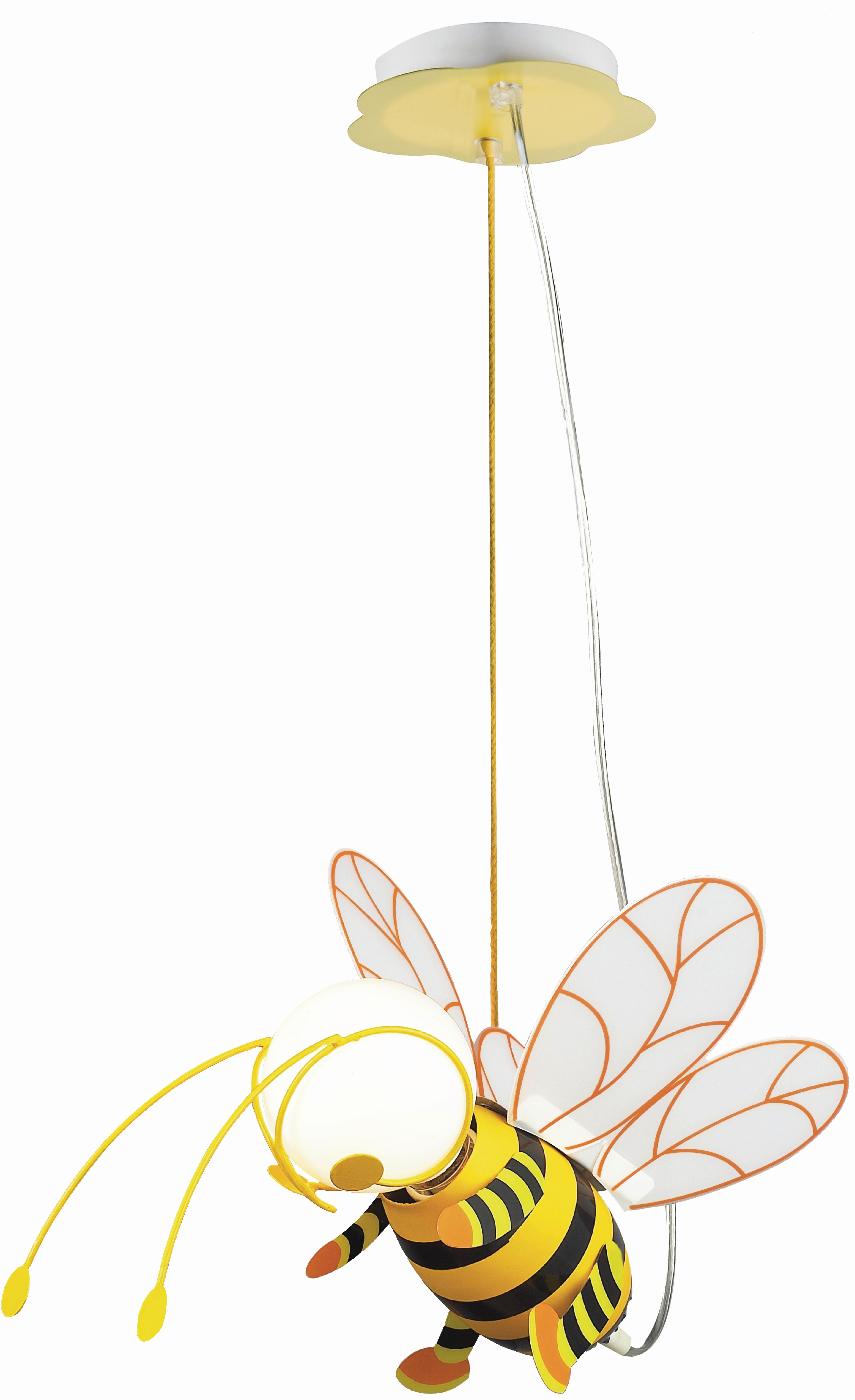 KINDERHÄNGELEUCHTE 15725LMDS - Multicolor, Konventionell, Kunststoff (36/120cm) - Globo