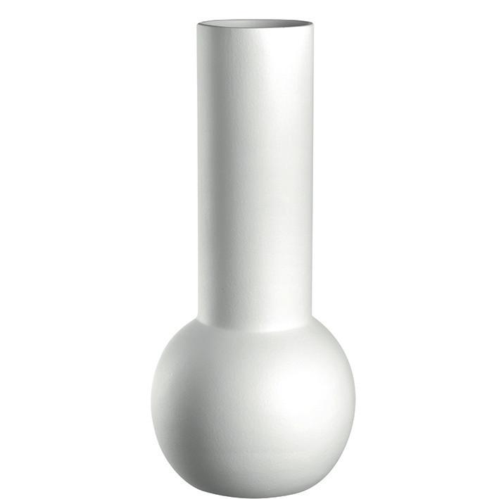 Vase Weiß - Weiß, LIFESTYLE, Keramik (18,5/42/18,5cm) - Leonardo