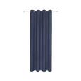 Zavesa Z Obročki Ulli -eö- -ext- - temno modra, tekstil (140/245cm) - Mömax modern living Zavesa Z Obročki Ulli -eö- -ext- - temno modra, tekstil (140/245cm) - Mömax modern living