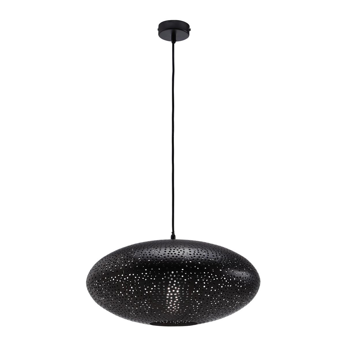 LAMPA WISZĄCA NINA - czarny, Modern, metal (41/124cm) - Modern Living