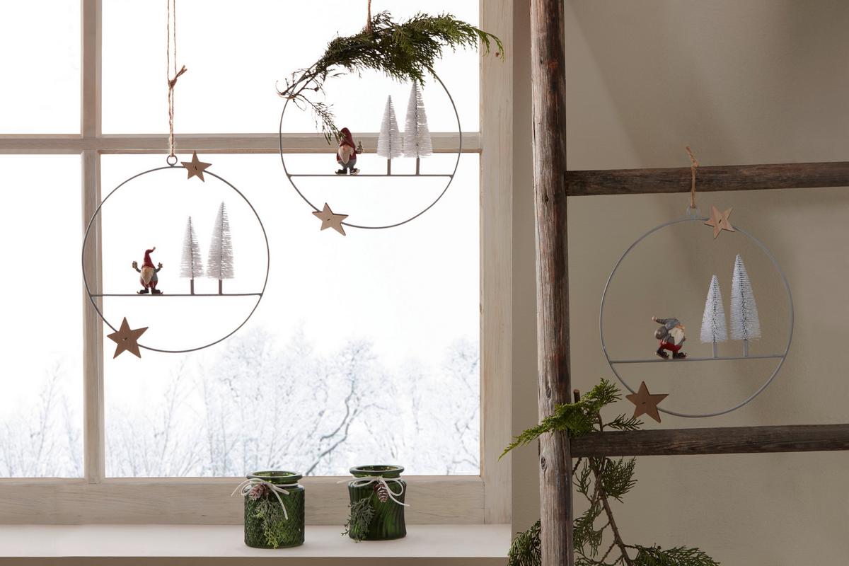 Függődísz Bolle - többszínű, Basics, műanyag/fém (24/28/3cm) - Modern Living
