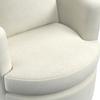 FAUTEUIL MARIETA - Wit/Zwart, Modern, Hout/Textiel (77/81/77cm) - Bessagi Home