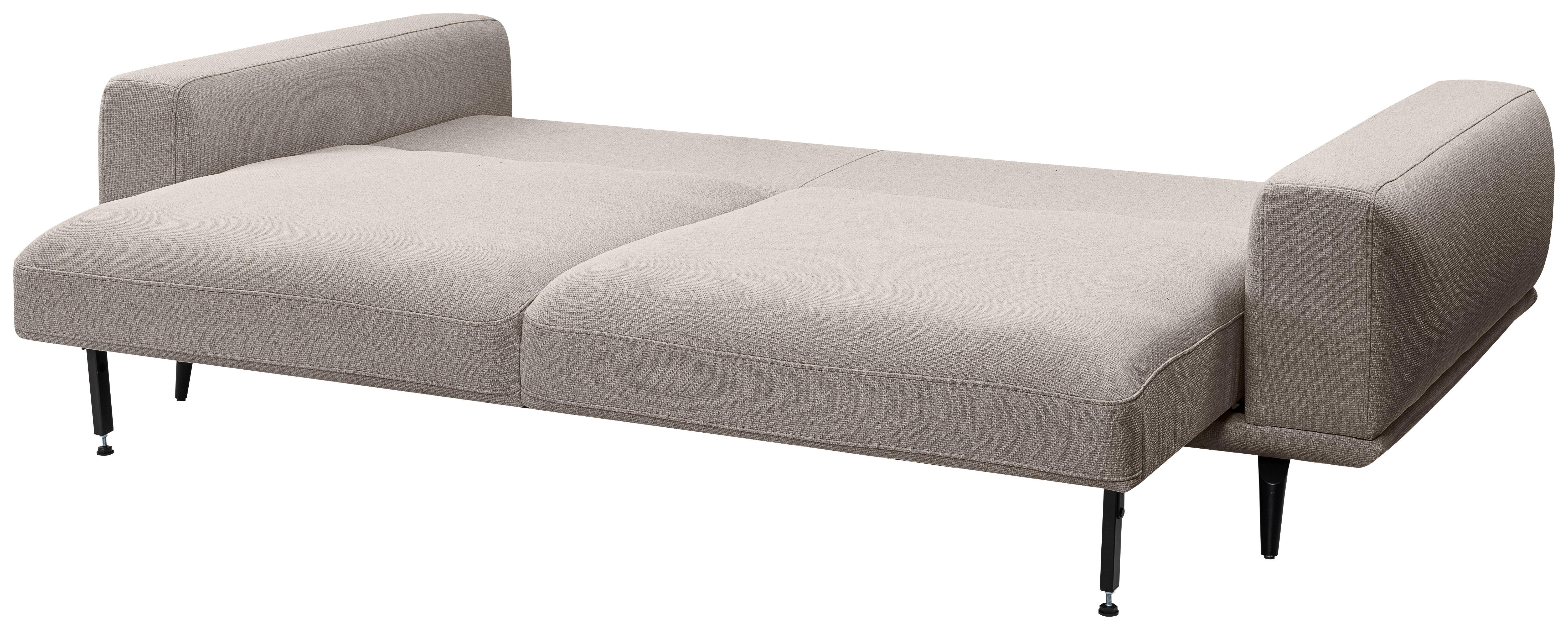 Canapea cu 3 locuri SELENE - maro deschis, Modern, textil (242/89/115cm) - MID.YOU