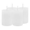 Votivkerze Lia in Weiß - Weiß, MODERN (4/5,5cm) - Mömax modern living