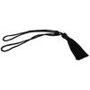 Raffhalter Kordel in Schwarz - Schwarz, Textil (58cm) - Modern Living