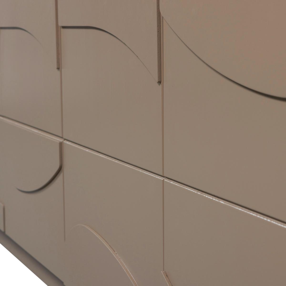 Lowboard Teo Schlammfarben B: 180cm - Schlammfarben, Design, Holz (180/52/40cm) - Livetastic