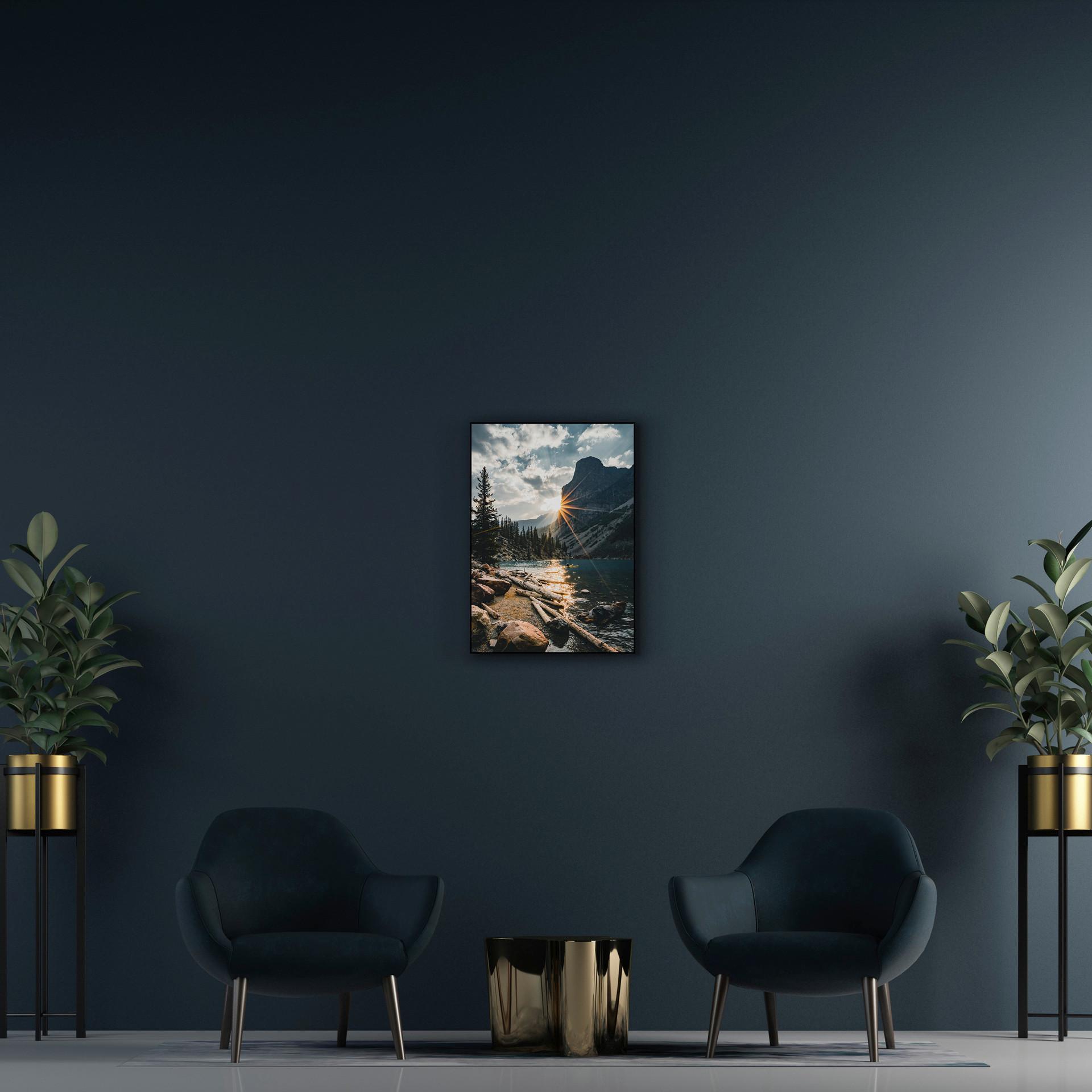 Bild Elena ca. 50x70cm - Multicolor/Schwarz, MODERN, Holzwerkstoff/Papier (50/70cm) - Mömax