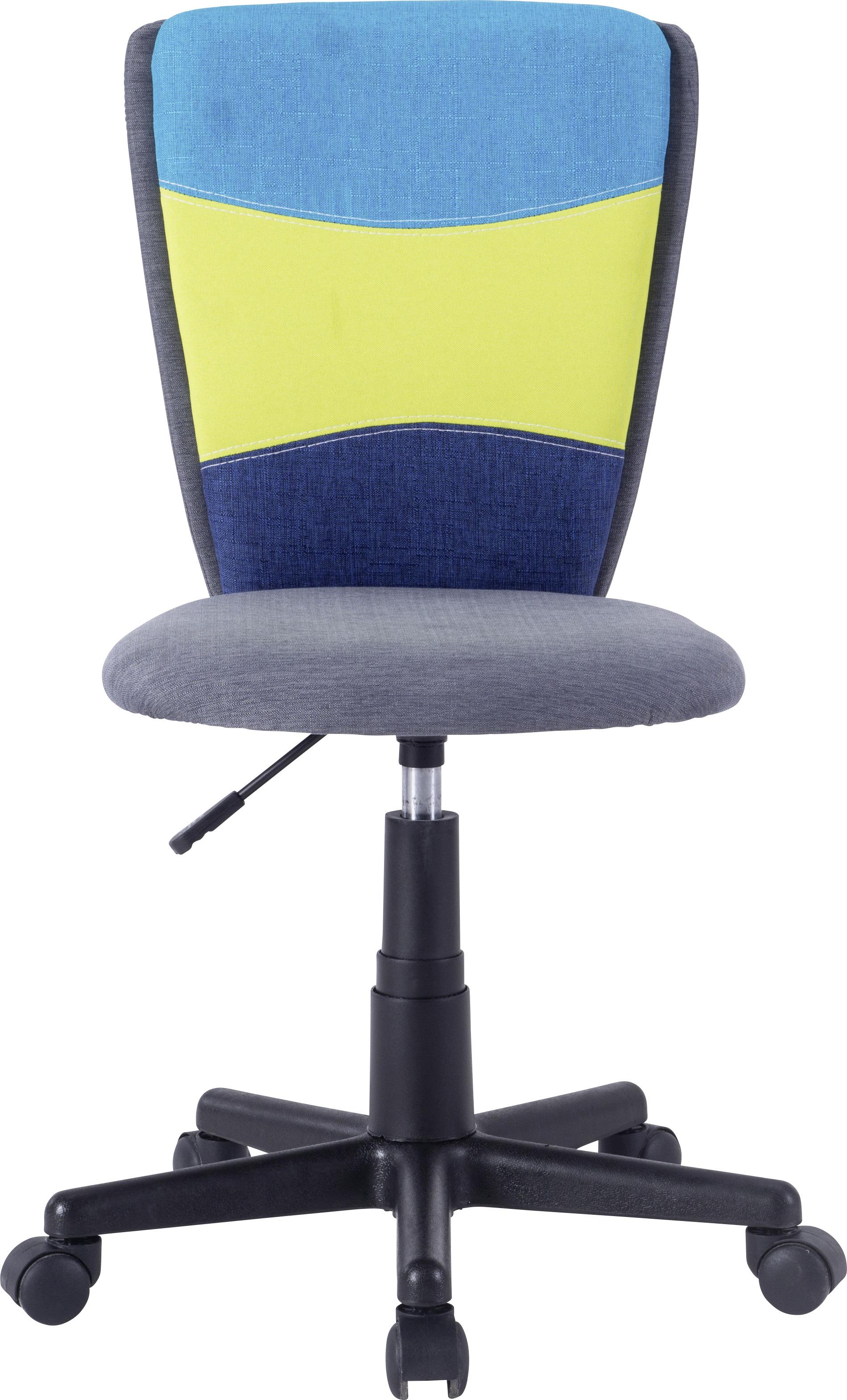 Vrtljivi Stol Timo - črna/večbarvno, kovina/umetna masa (41/81-93/51,5cm) - Modern Living
