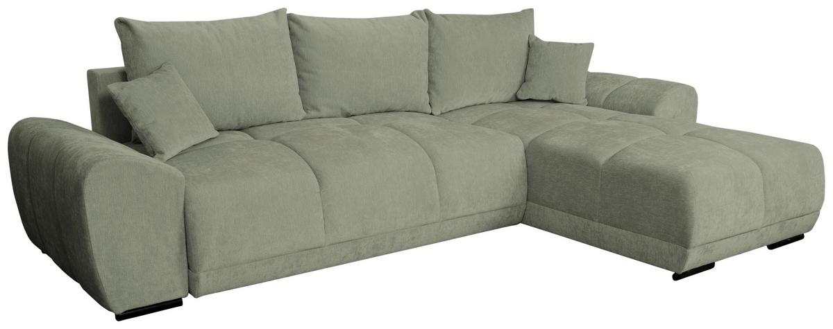 Coltar BONN - verde mentă, Modern, textil (296/89/182cm) - Modern Living