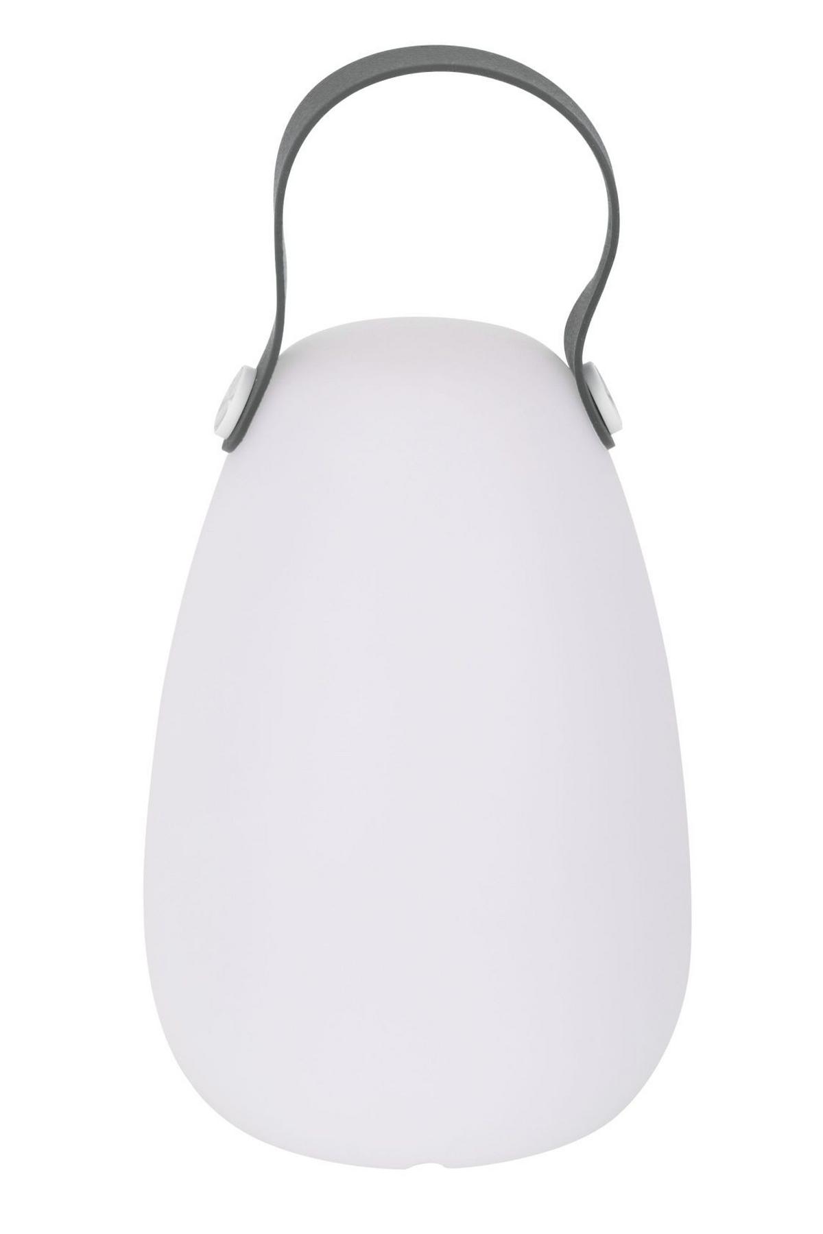 LAMPA SOLARNA GLENDALE - biały, Basics, tworzywo sztuczne (14/20cm) - Ambia Garden