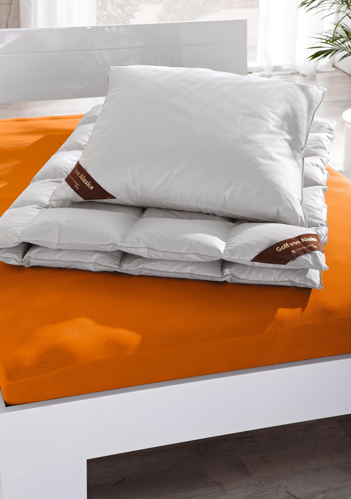 KOŁDRA PUCHOWA GOLF VON ALASKA - sahara, Basics (135/200cm) - Centa-Star