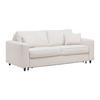 BÄDDSOFFA AGNETA -BASED- - beige/svart, Modern, metall/trä (200/83/97cm) - Based