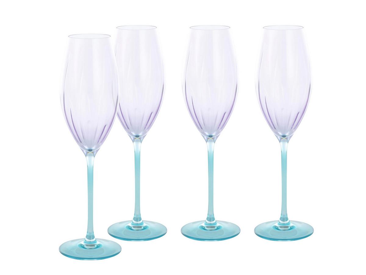 Set Kozarcev Za Penino Spring, 4-Delni - večbarvno, Basics, steklo (210ml) - Creatable