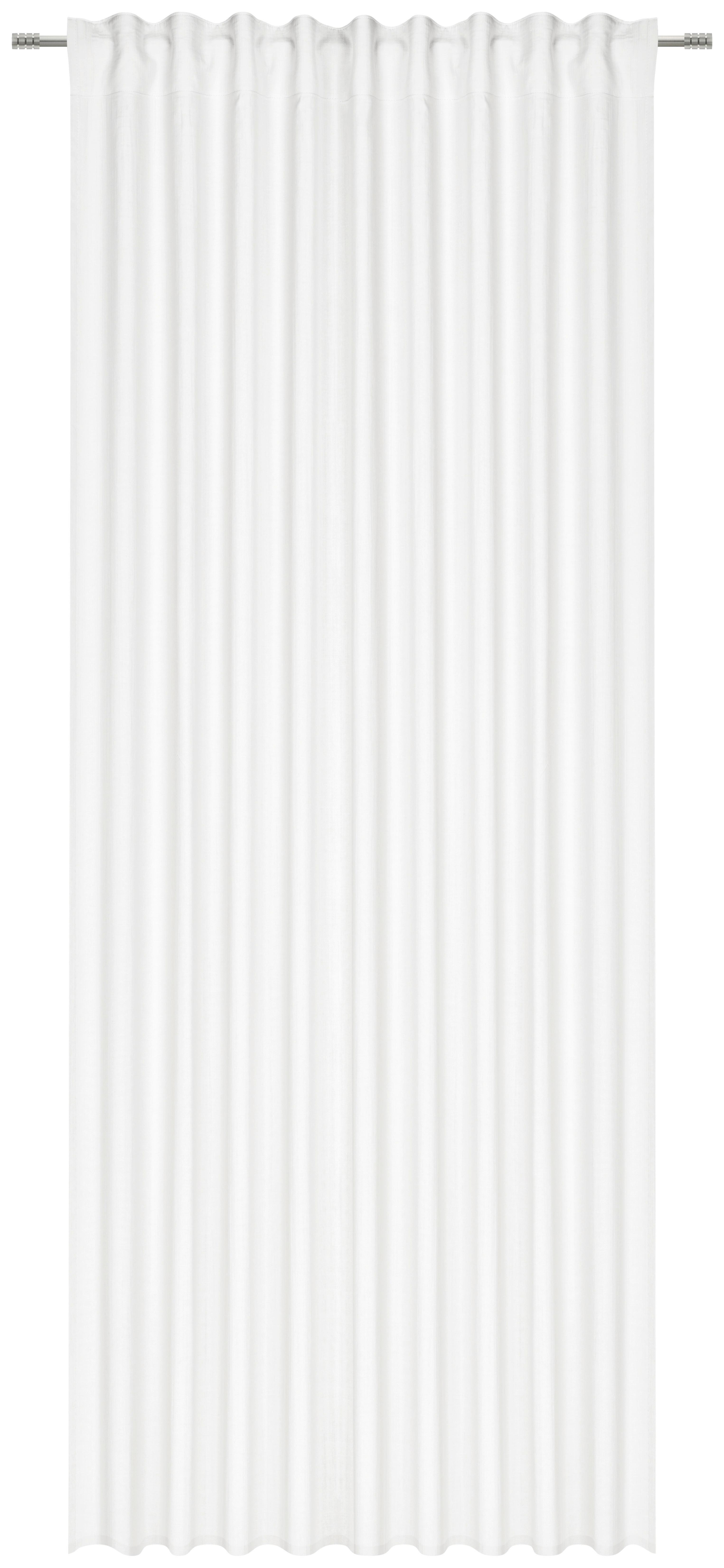 ZASŁONA GOTOWA MUSSELIN - biały, Basics, tkanina (135/255cm) - Esposa