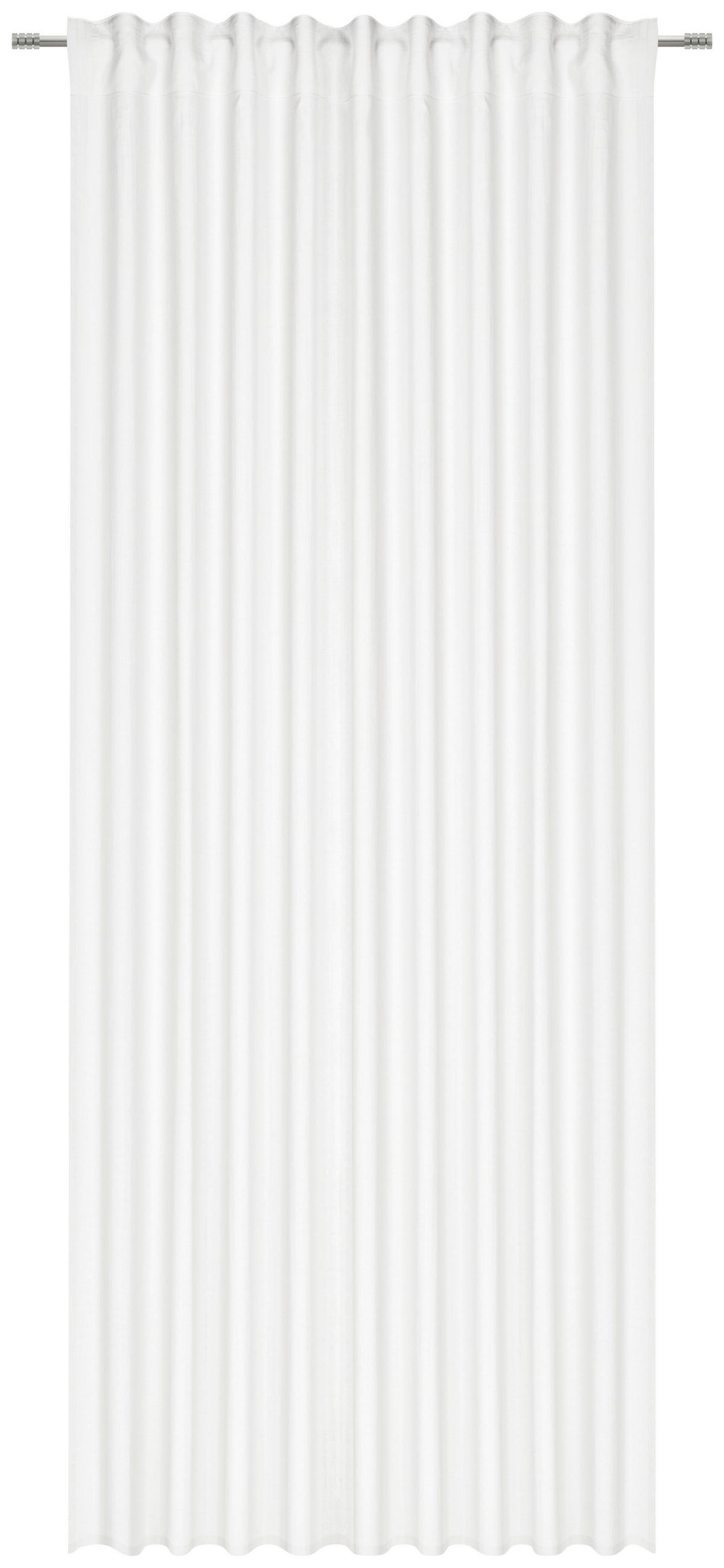 ZASŁONA GOTOWA MUSSELIN - biały, Basics, tkanina (135/255cm) - Esposa