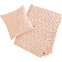 NARZUTA NA ŁÓŻKO AIDA - różowy, Modern, tkanina (140/220cm) - Bessagi Home