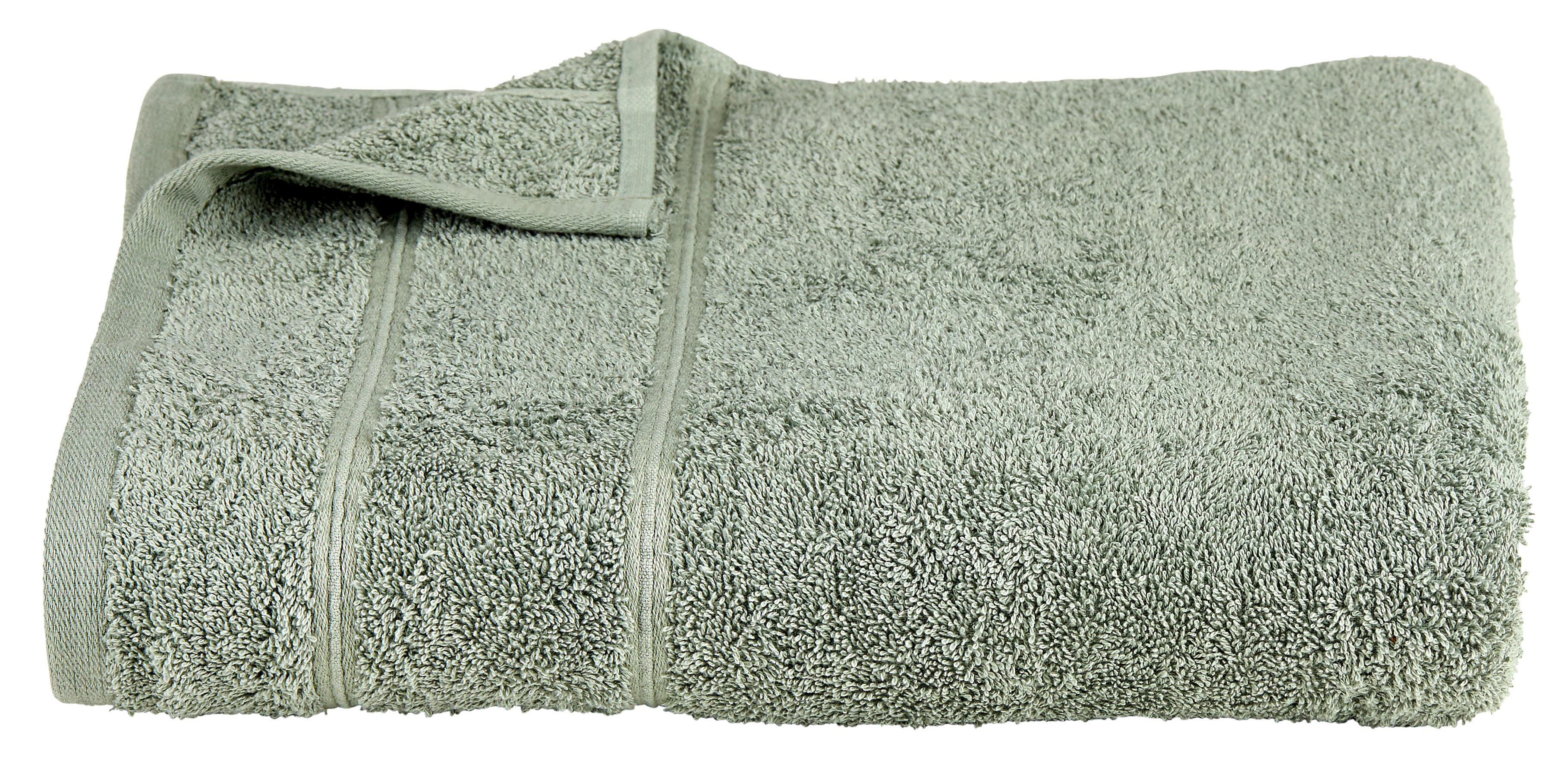 Duschtuch Melanie in Grün ca. 70x140cm - Grün, Textil (70/140cm) - Modern Living