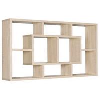 Wandregal Alex ca. 85x48x16 cm Eichefarben - Eichefarben, KONVENTIONELL, Holzwerkstoff (85/47,5/16cm) - MID.YOU