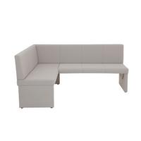 ECKBANK TURIN REB - Schlammfarben, MODERN, Holz/Textil (200/92cm) - P & B
