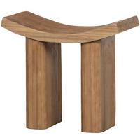 Hocker Japan Holz - Naturfarben, Design, Holz (50/45/25cm) - Livetastic