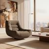 RELAXFÅTÖLJ LORENA - svart, Modern, metall/textil (101/83/95cm) - Bessagi Home