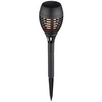 Lampă solară Vier - negru, Romantik / Landhaus, plastic (7,5/37,5cm) - Mömax