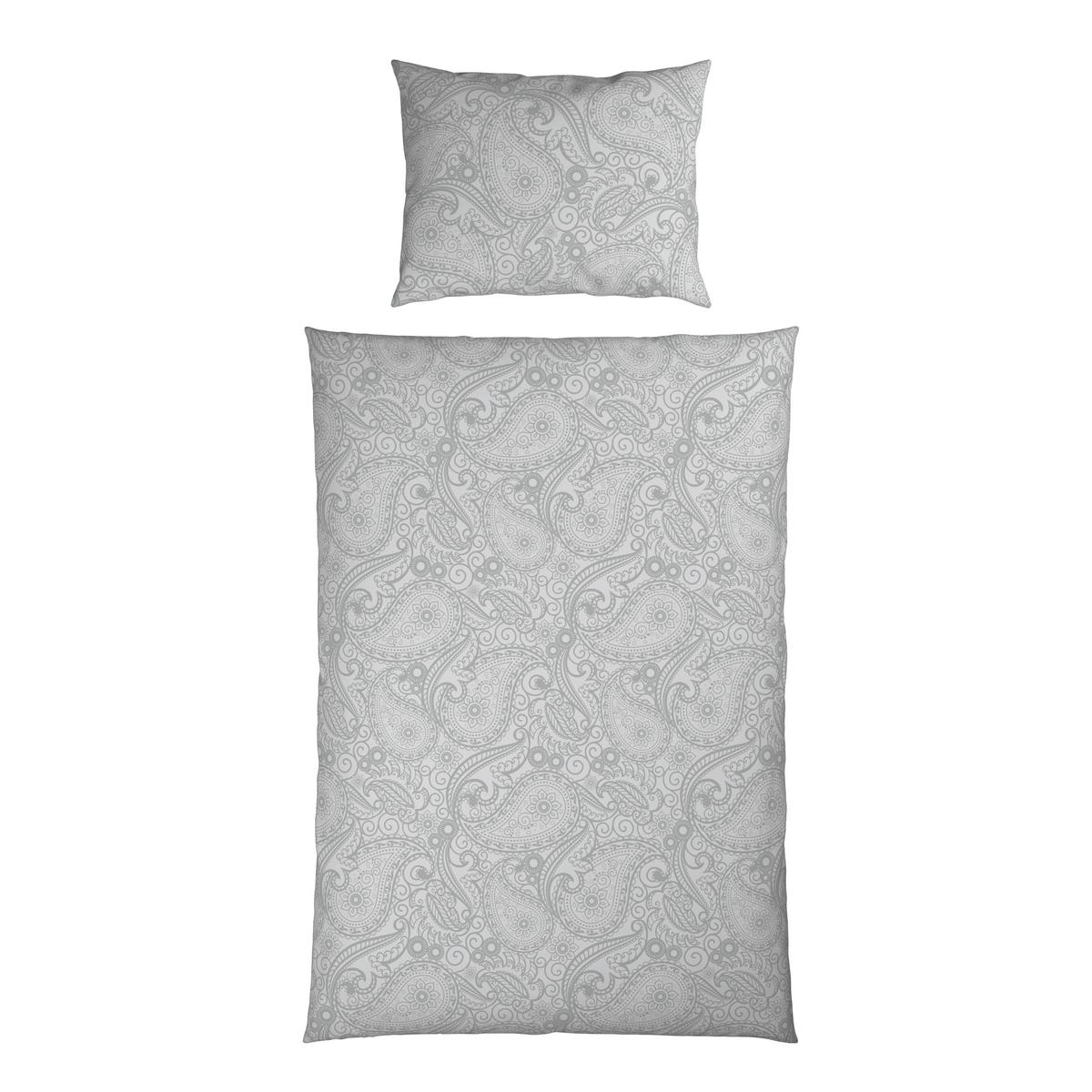 Ágyneműhuzat-garnitúra Paisley - zsályazöld, textil (140/200cm) - Mömax