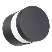Led-aussenleuchte 97303*melzo - Transparent/Schwarz, Design, Kunststoff/Metall (13,5/13cm) - Eglo