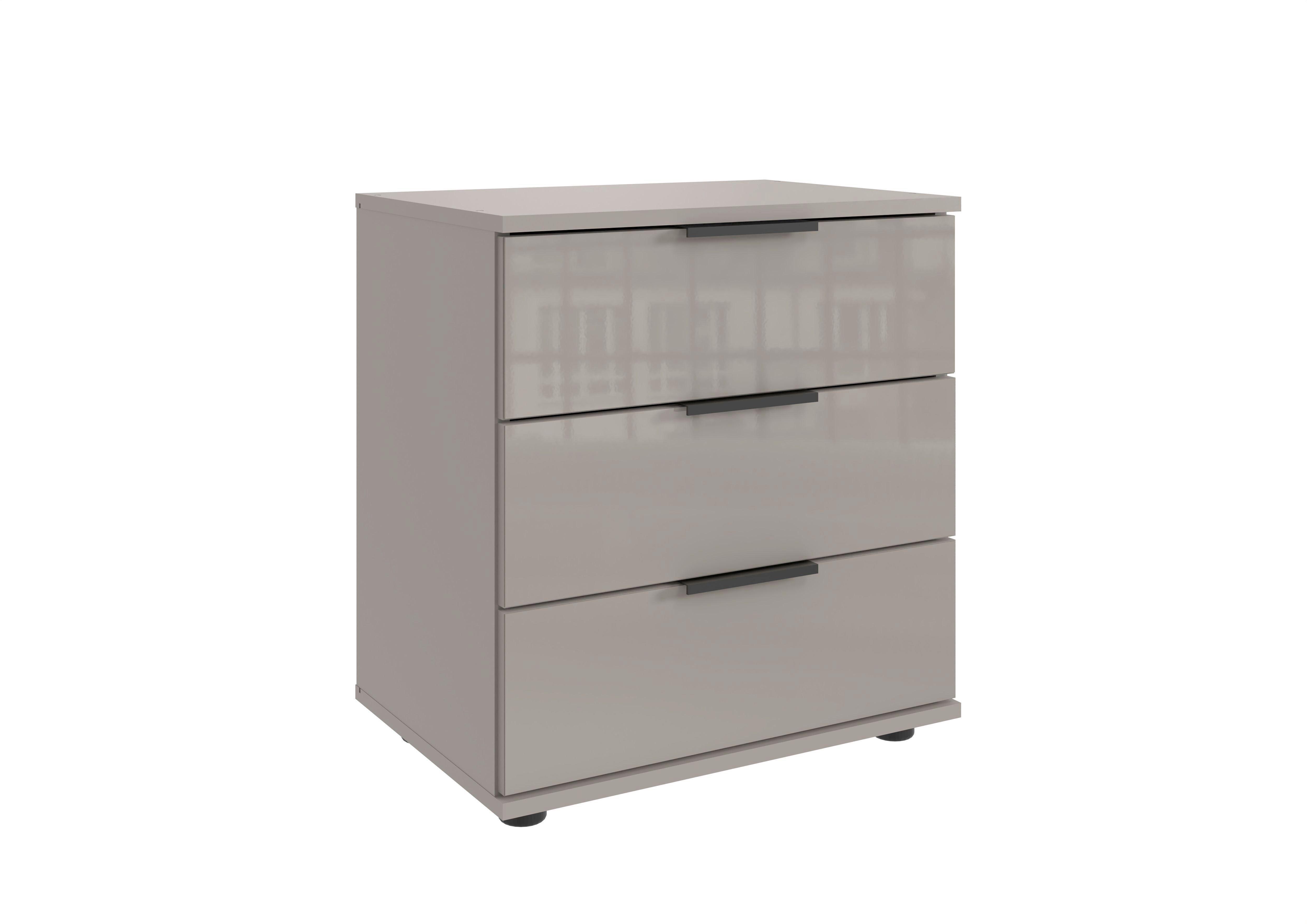 Nočna Omarica Easy Plus Black C - sahara/siva, Konvencionalno, kovina/umetna masa (52/58/38cm) - Premium Living