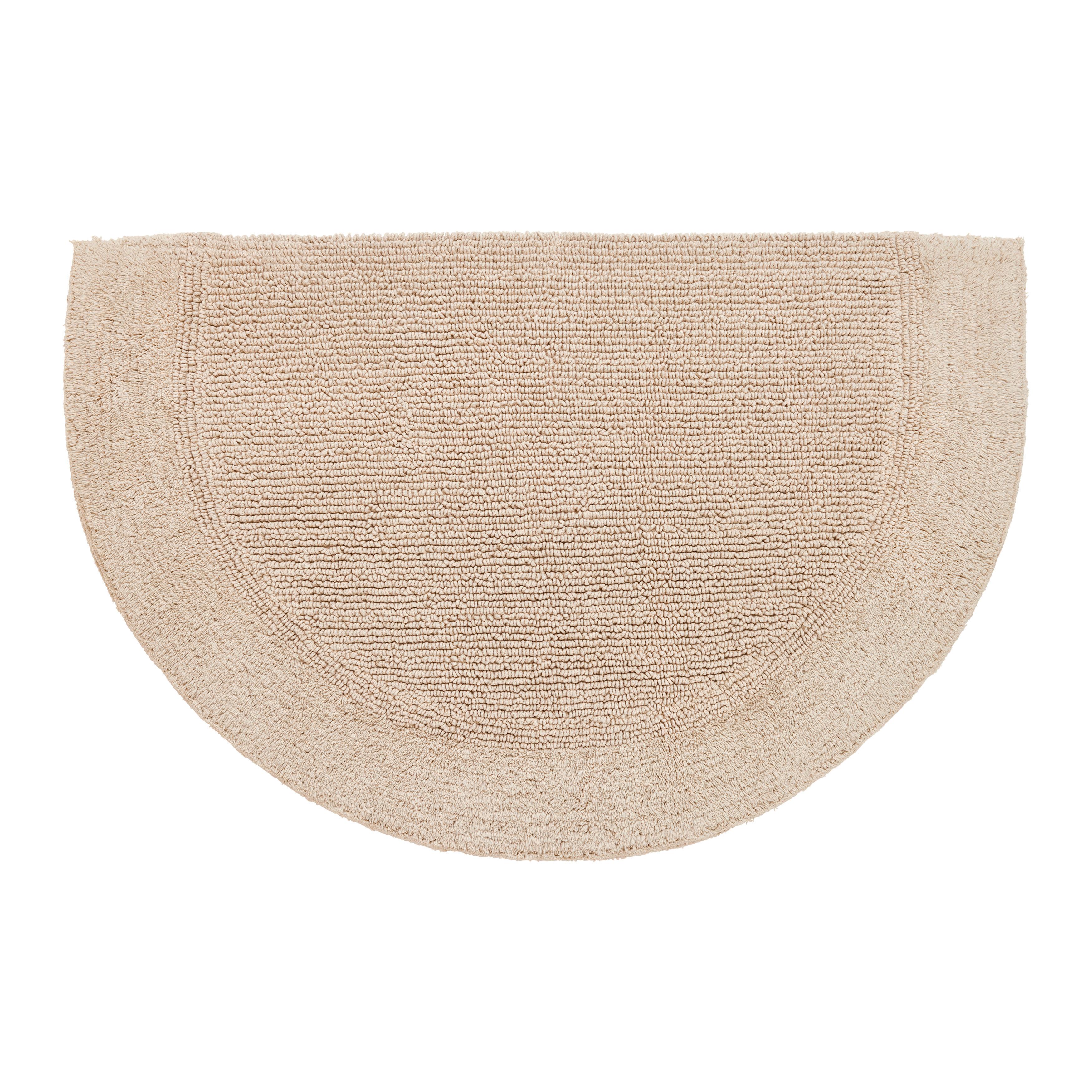 BADRUMSMATTA KAREN - sandfärgad, Klassisk, textil (50/80cm) - Premium Living