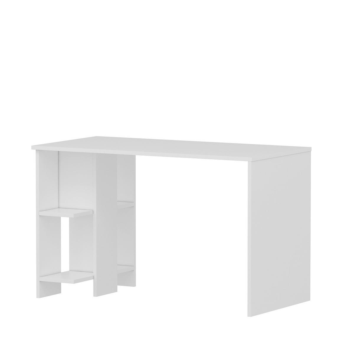 SCHREIBTISCH ALYA SCHREIBTISCH - Weiss, Design, Holzwerkstoff (120/60/73cm) - Livetastic