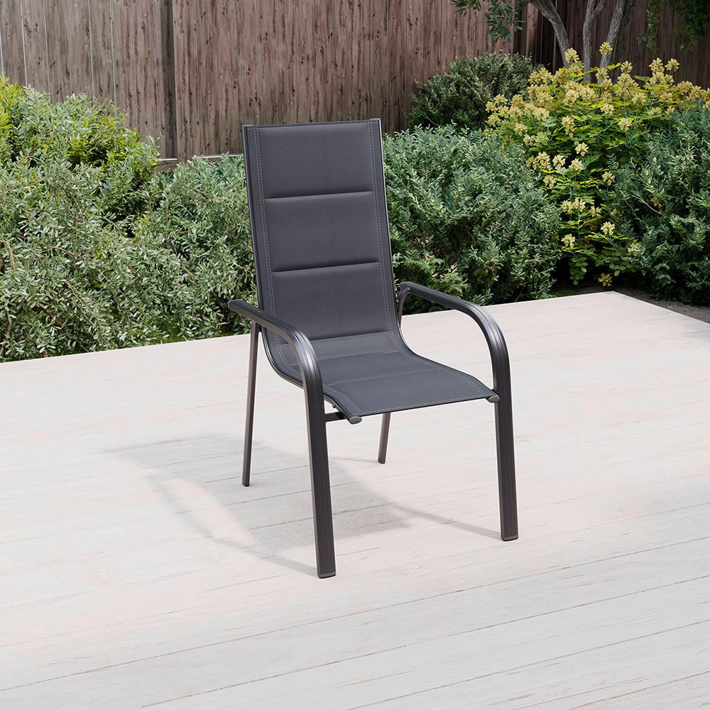 Stolica Hermann - antracit, Osnovno, metal/tekstil (60/112/70cm) - Mömax