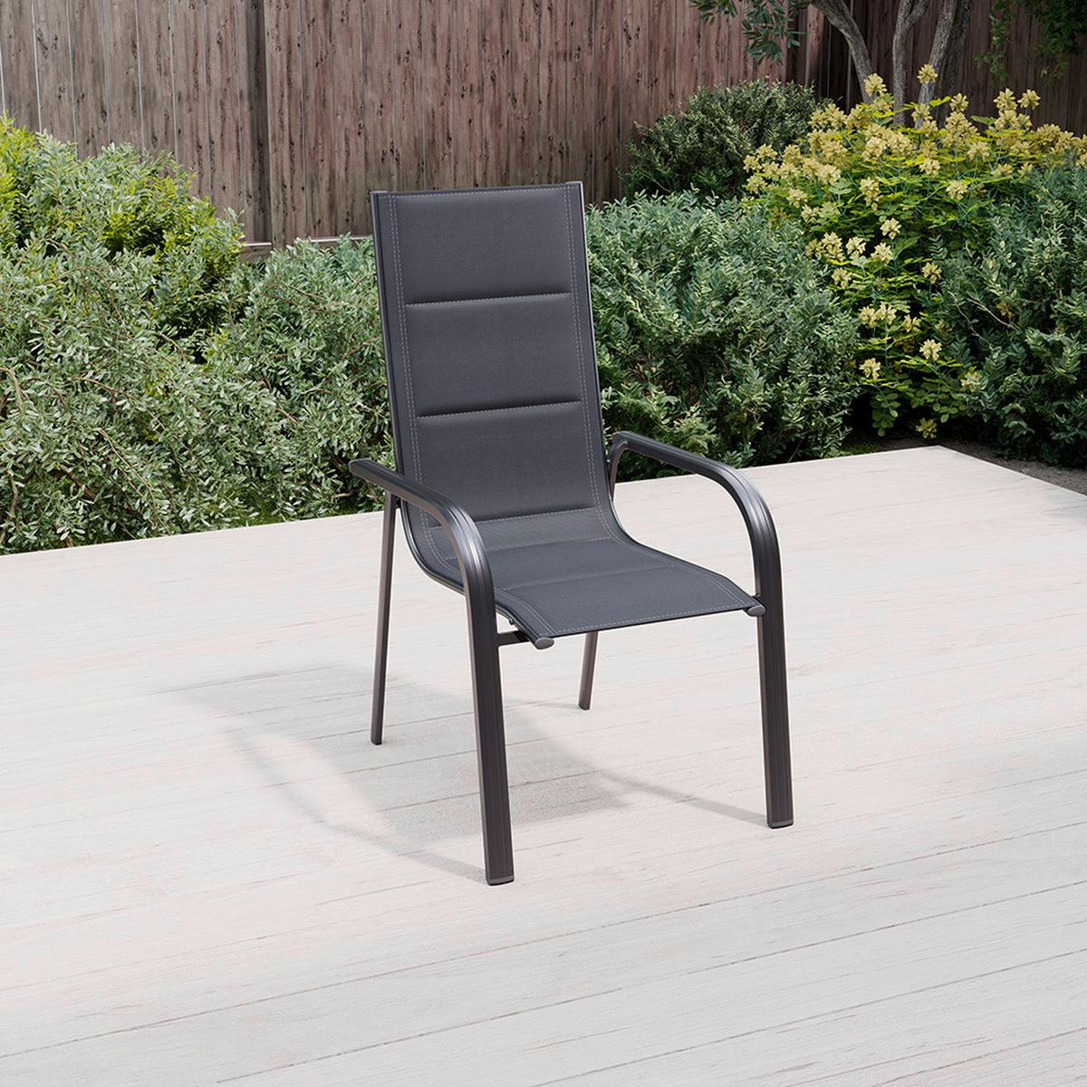 Stolica Hermann - antracit, Osnovno, metal/tekstil (60/112/70cm) - Mömax