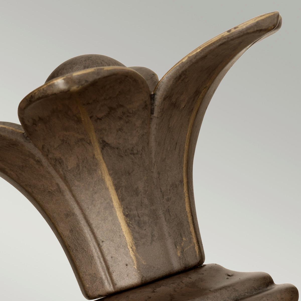 Fürdőszobai Falilámpa Hk-Plant-Bath-Pz - bronzszínű, Lifestyle, üveg/fém (22/12,4/16.5cm) - Elstead Lighting