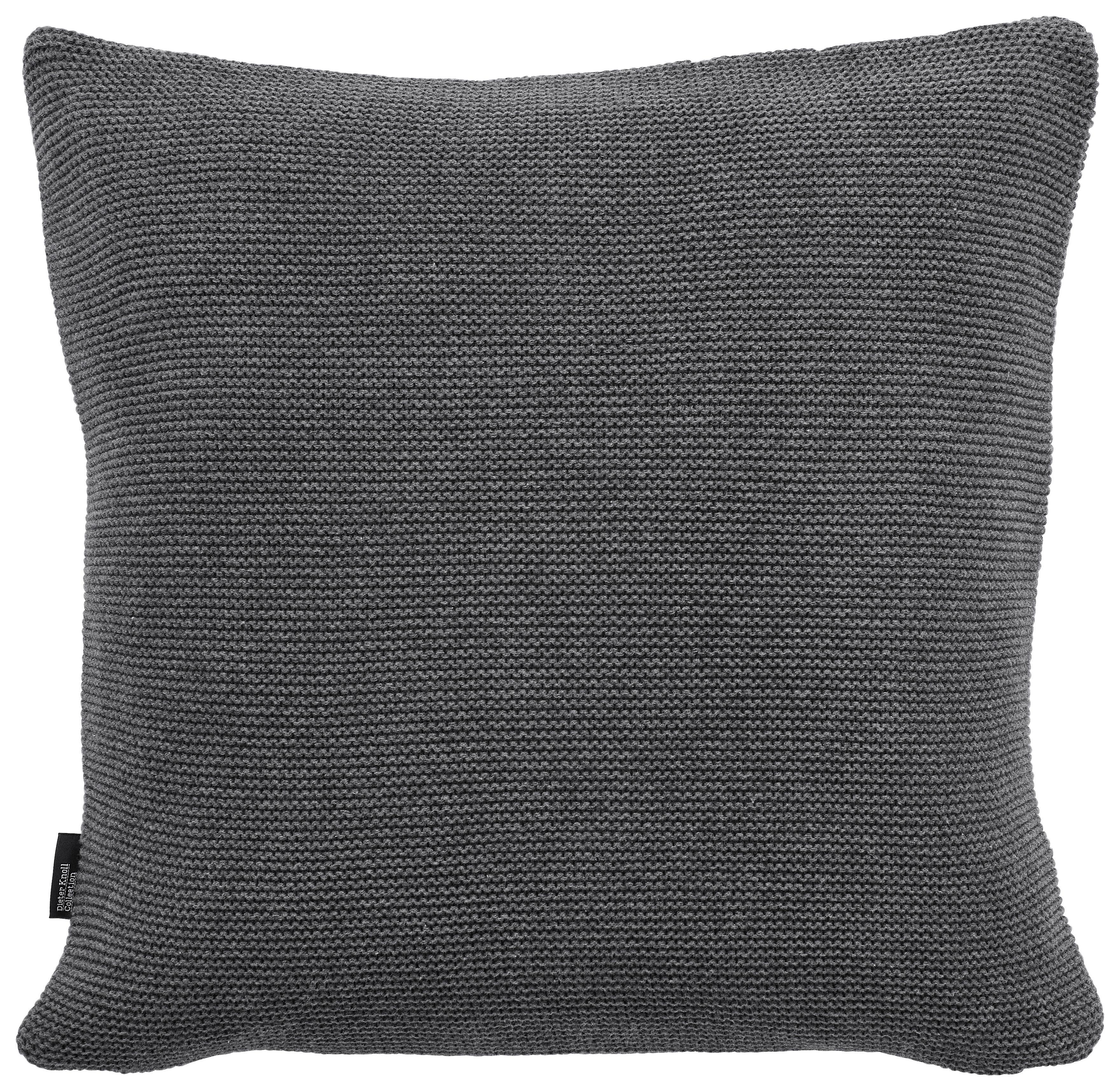 POSZEWKA NA PODUSZKĘ BEJA - ciemnoszary, Basics, tkanina (50/50cm) - Dieter Knoll