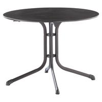 Gartenklapptisch Anthrazit/Grau - Anthrazit/Grau, MODERN, Holzwerkstoff/Metall (100/73cm) - Sieger