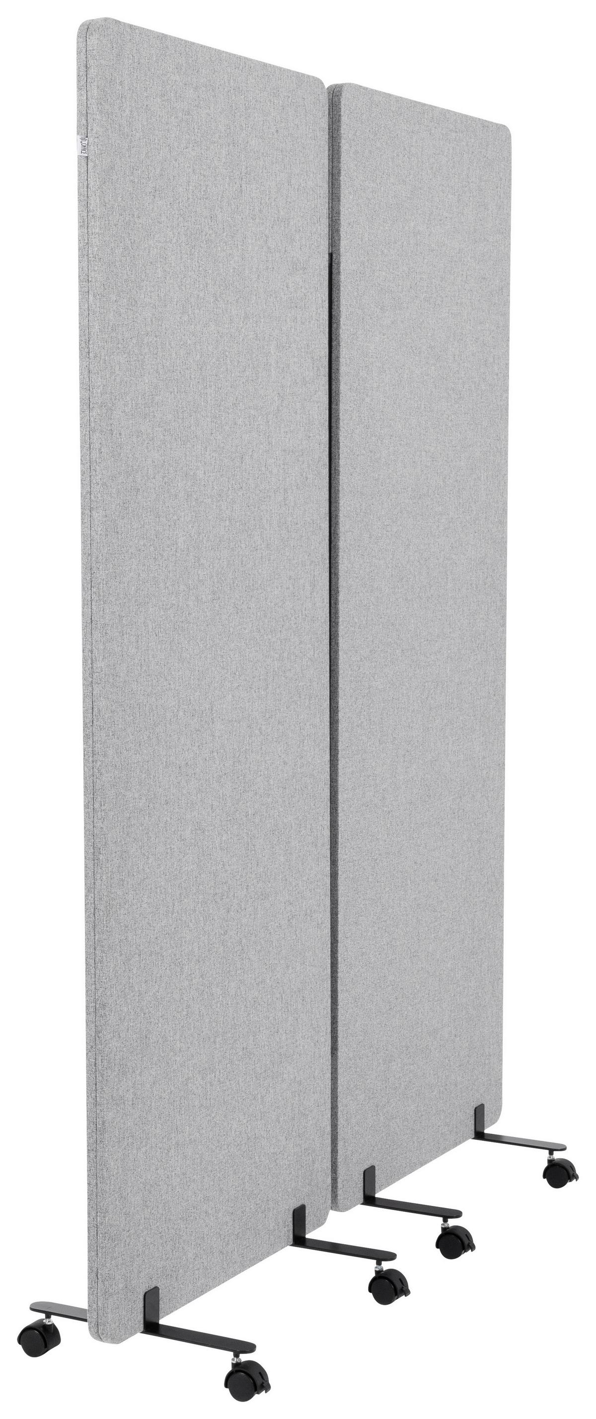 Pregradna Stena Flexmiut, Svetlo Siva - svetlo siva, Basics, kovina/umetna masa (60/177/35cm) - MID.YOU