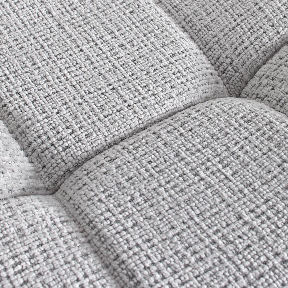 Stuhl Alba Hellgrau - Eichefarben/Hellgrau, Modern, Holz/Textil (50/91/63cm) - Mömax