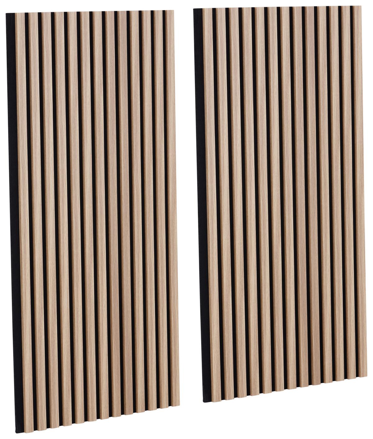 Akustični Stenski Panel Josef, Barva Hrasta, 2 Kos - hrast artisan, Moderno, umetna masa/leseni material (60/120/2cm) - Mömax
