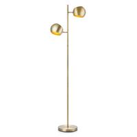 Stehleuchte Edgar max. 40 Watt - Messingfarben, Basics, Metall (23/40/145cm) - Markslöjd