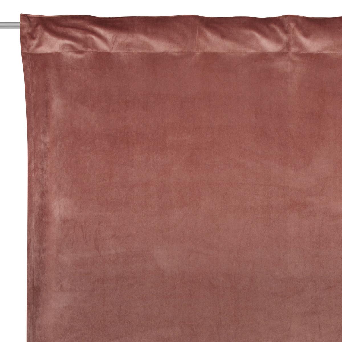 ZASŁONA GOTOWA ZENATO - brudny róż, Konventionell, tkanina (135/245cm) - Ambiente