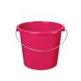 Eimer Rosi - Pink/Orange, Kunststoff/Metall (23,2/20cm) - Based Eimer Rosi - Pink/Orange, Kunststoff/Metall (23,2/20cm) - Based