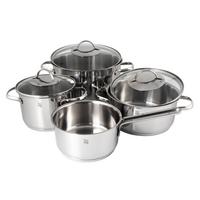 Kochtopfset WMF Provence Plus Edelstahlfarben 7-teilig - Edelstahlfarben, KONVENTIONELL, Metall (57/30/26cm) - WMF