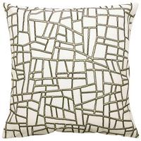 Kissenhülle Georg Perlmutt ca. 50x50cm - Perlmutt, Textil (50/50cm)