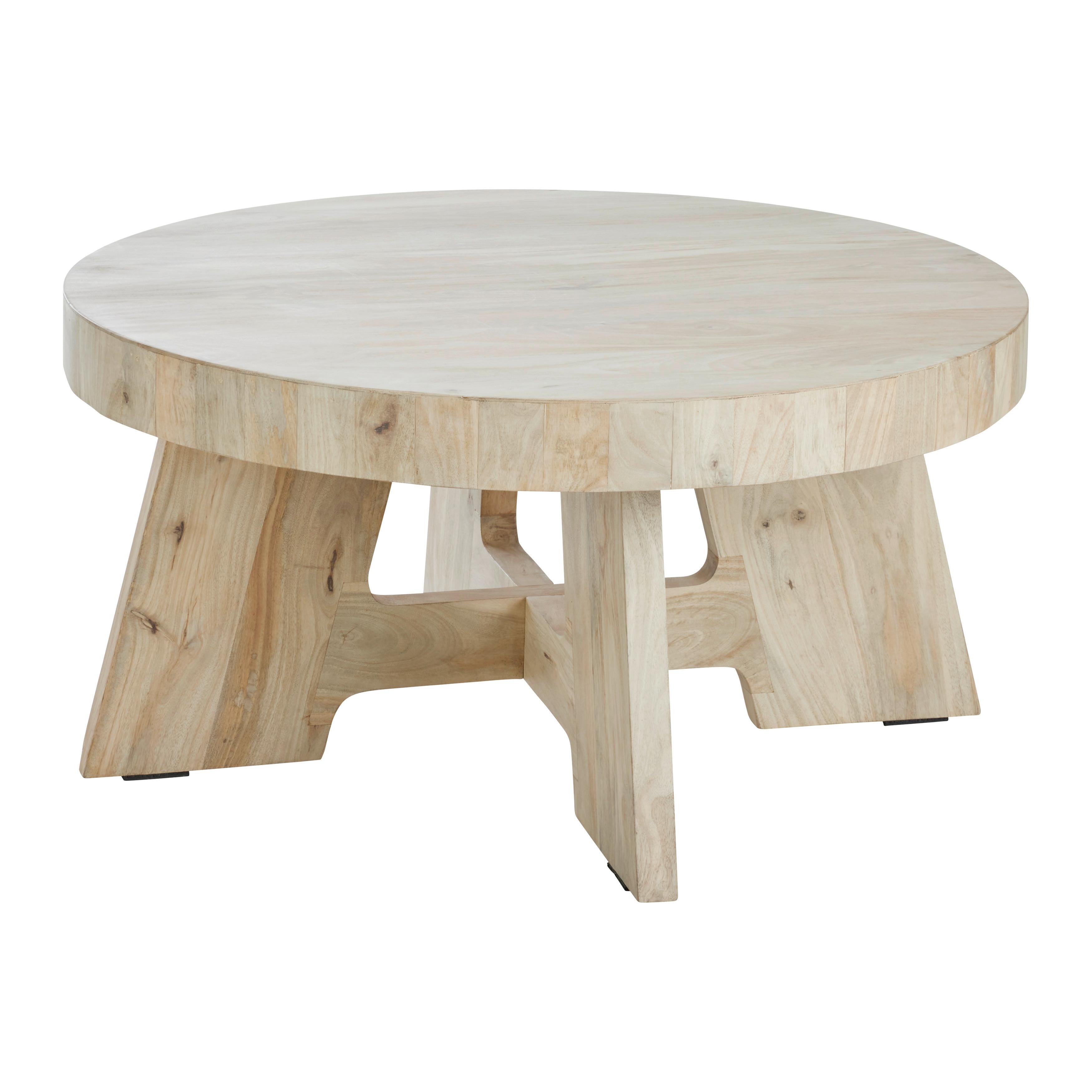 Couchtisch Alex I in Naturfarben - Naturfarben, Natur, Holz (91/46/91cm) - Zandiara
