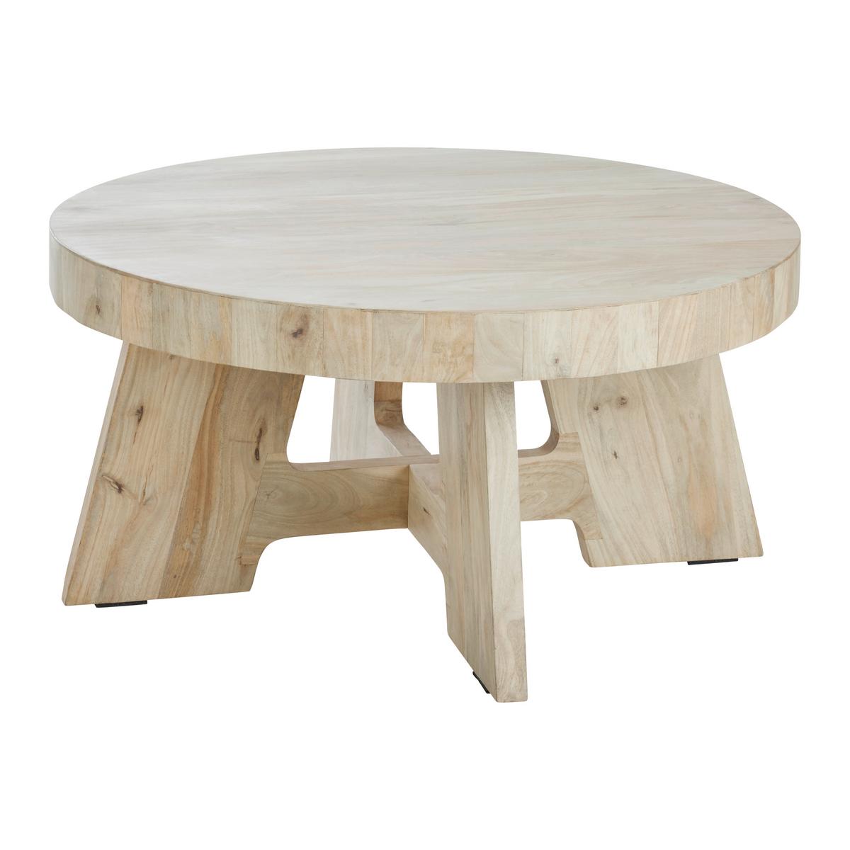 Couchtisch Alex I in Naturfarben - Naturfarben, Natur, Holz (91/46/91cm) - Zandiara