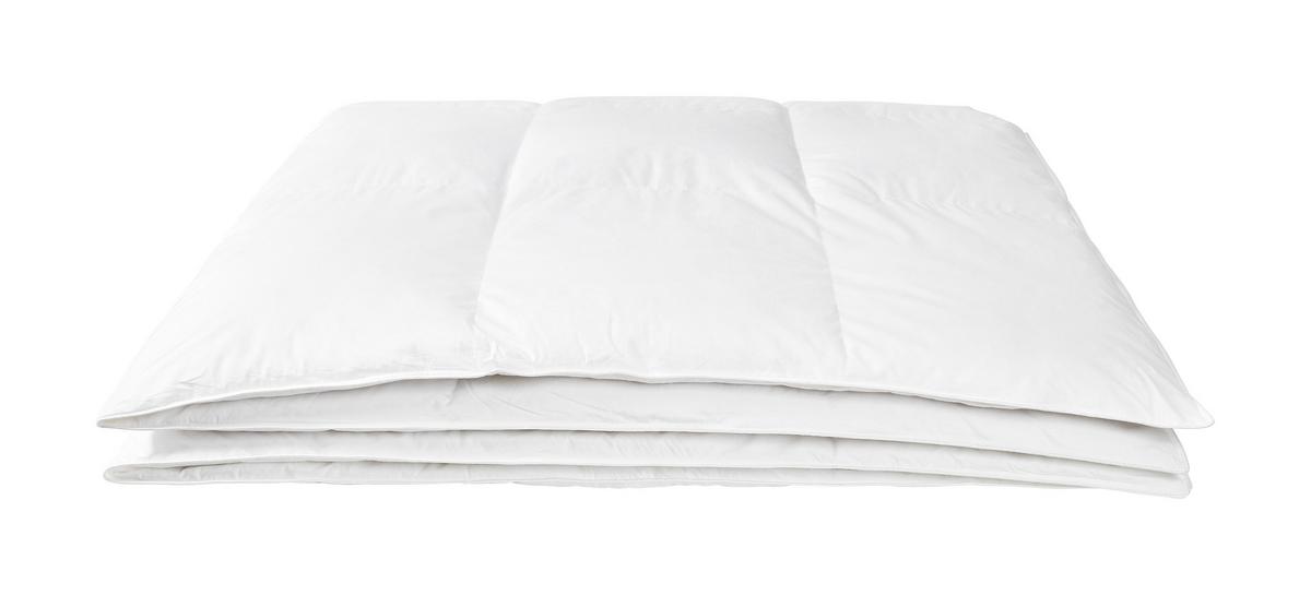 Pilotă din puf Mili XXL - alb, Konventionell, textil (200/220cm) - Premium Living