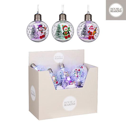 Kroglica Za Božično Jelko Pinguin - (8cm)